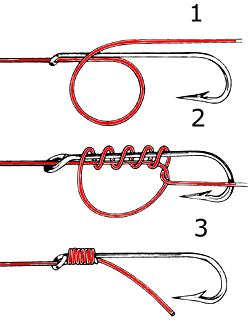 Easy Circle Hook Knot Simple and Fast Way To Attach a Leader 